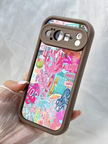 TJ4 lindos verano Diseños estéticos Fully enclosed for drop protection and slip resistance features Angel eye TPU Soft Case Para OPPO A38 A18 A15 A15S A16 A16S A16K A16E A17 A17K A54 A55 A58 A5i A5 Pro A5X A3S A79 A72 A92 A57 A57S A77 A77S A92S A95 A94 A96 A97 A60 A74 A78 A93 A73 A83 A83T A91 A35 A36 A76 A53 A32 A33 F29 F25 F21 F17 Pro F15 F27 F19 Find X8 Reno 7 10 12 11 13 14 Pro 4F 11F 12F 12FS 13F 14F 4Z 5Z 6Z 7Z 8Z 4 6 7 8 Lite 3 Para Realme C11 C15 C17 C20 C20A C21 C21Y C25Y C25 C25S C30 C30S C31 C33 C35 C53 C51 C51s C55 C61 C63 C65 C67 C75 C73 Note 50 60 Para Redmi 12 13 9C 10C 12C 13C 14C 13R 14R 9 9A 10 A3Pro Note 9 10 11 12 13 14 Pro 10S 11S 12S 14S Para Mi 12 12S 13 14 14T 15 Pro 14 15 Ultra 12 Lite 12X Poco M6 M7 X7 X6 X3 F7 Pro F7 Ultra M2 M3 X6NEO C40 C55 C65 Para Honor X9C Smart Magic7 Lite Para Galaxy S26 Plus S26 Ultra Para Pixel 7 8 9 Pro XL 7a 8A Para Vivo V30e V30Pro V30Lite Y17 Y17S Y11 Y36 Y37 Y27 Y27S Y18 Y18S Y28 Y28S Y03 Y78 Y100 Funda para teléfono - marrón frío - Ver 4