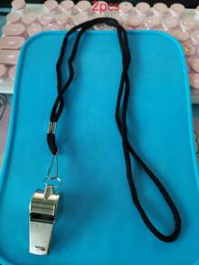 1pc Sports & Outdoor Athletics Starter Whistle, Whistle With Lanyard, Suitable For Teacher, Referee, Emergency Outdoor Sports And More - Multicolor - View 7