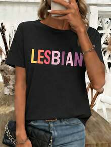 Women T-Shirts - Black - View 1