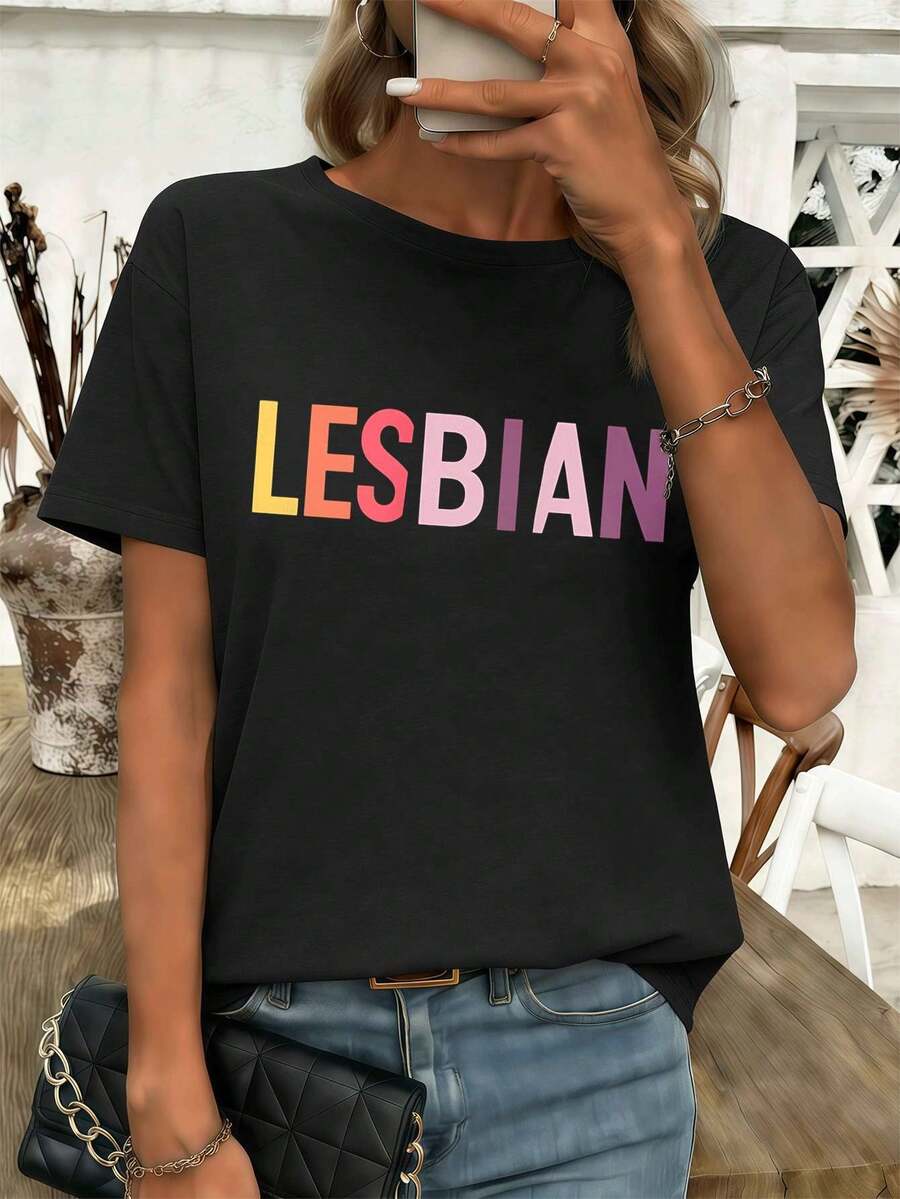 Women T-Shirts - Black - View 1