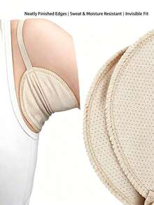 1pc Sweat Pad Summer Armpit Sweat Pads, Honeycomb Breathable, Quick-Drying, Washable, Invisible Strap Sweat-Stopping Cotton Pads, Washable Breathable, Invisible Strap Sweat Pads, Armpit Sweat Pads, Honeycomb Breathable And Quick-Drying - Multicolor - View 5