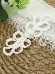 2 piezas Botones chinos de nudo dorado, broches decorativos de costura, adecuados para suéteres, capas, abrigos, bufandas, cárdigans, prendas y prendas. - 2 piezas - Ver 9