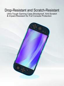 2pcs/Set Protective Case For Nintendo Switch 2 (2025 Model), Including 2pcs PC Controller Shells And 1pc PC Diamond Textured Console Shell, Anti-Drop, Anti-Explosion, Anti-Scratch, Anti-Sweat, Comprehensive Protection, Enhanced Gaming Experience - View 4