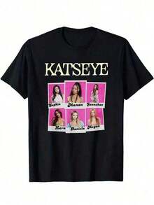 Sudadera Katseye All Member, Camiseta Katseye Beautiful Chaos World Tour, Camiseta Katseye Gnarly Chibi, Camiseta Gabriela, Katseye Soft Is Strong, Conjuntos de primavera, verano, Conjuntos de primavera, Top negro, Tops negros, Conjuntos de vacaciones para mujer, Tops para mujer - Negro 5 - Ver 7