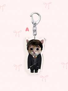 Bộ 1/6 móc khóa hình mèo dễ thương và mèo y tế bằng acrylic, mặt dây chuyền hình mèo ngộ nghĩnh (phong cách phù thủy, bác sĩ, y tá và đồng phục y tế), phụ kiện móc túi và dây đeo, món quà lý tưởng cho fan , nhân viên y tế, người yêu động vật, bạn trai, bạn gái, gia đình và quà tặng trong các bữa tiệc. - Nhiều màu - Xem 2