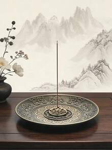 Copper Incense Burner, Incense Holder, Suitable For Incense Cones, Sticks, Coils, For Meditation, Yoga, Indoor & Outdoor Use - Incense Burner - View 1