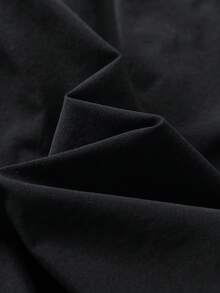 Pantalones cortos deportivos de hombre, de seda de hielo de verano, transpirables y de secado rápido para trotar, correr, hacer ejercicio y estar en forma - Negro - Ver 6