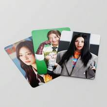 Laser Photo Cards, K-Pop Group Self-Shot Celebrity Photo Cards, Fan Merchandise LOMO Cards - Multicolor - View 4