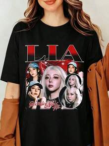 Women T-Shirts - Black - View 7
