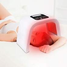 LED Facial Light Theraphy Mask,LED-Face-Light-Therapy, 7 In 1 Color LED Face Mask Facial Body Beauty Equipment - 美規B型插(110-127V) - 查看 1