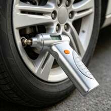 Medidor de Presión de Llantas Portátil SW8855H - Manómetro de Precisión para Auto,  y Bicicleta - Diseño Ergonómico - Unitalla - Ver 8
