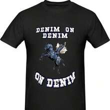 Denim Cowboy rter Tewboy rter ShirtCowboy rterCowboy rter JerseyCowboy rter MerchCowboy 48220 g Camiseta de algodón puro de 220g Camiseta de algodón multiuso - UniS-ex - Para cualquier actividadAdecuada para todas las personas, ya sean mujeres o hombres, tela duradera de alta calidad adecuada para todas las ocasiones, suave al tacto pero construida para durarCamisetas transpirables para mujer. en atuendo de otoño. S para woM. en vaC. Conjunto de ropa deportiva. S woM. con un disfraz de Halloween - Negro - Ver 1