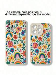 11-Piece Fashion Floral Print Shock-Absorbing Phone Case Compatible With IPhone 16/11/16 Pro/16 Plus/16 Pro Max/16E/15 Pro Max/13/14/12/XS/XR/7G/8P, Galaxy S25/S25 Plus/S25 Ultra/A16/A36/A26/A56/A50/A12/A32/A52/A72/A51/A21S/A13/A14/S24/S24 Plus/S24 Ultra, S22/A52/A53/A54/A55, 11/12 Pro/12/12X/13 Pro/14 Pro/15 Pro, 10/9/Note9/12c/Note11 Pro/Note8 Pro, Spring Gift, Birthday Party, International Version, Not Domestic Version - 款式 1(1 件) - 查看 6