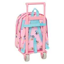 | School Backpacks With Removable Bluey Trolley, SAFTA Support System, Top Handle And Identification Card, Fiable Polypropylene And PVC Trolley, Back To School, High, Open - Dance - View 3