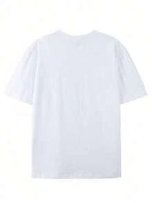 Disney Unisex Loose T-Shirt  Official Licensed 2026 Disney Trip Mickey Ears Castle Graphic T Shirts 100 Percent Cotton Disney Shirt 220g Cotton Crew Neck Unisex Tee - trắng - Xem 2