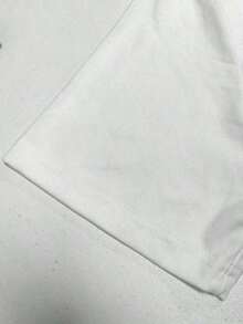 S Dam-T-shirt, tryck fram och bak med texten "Min mamma uppfodde mig inte för att vara värdelös," med ett djupt vänskapsmotiv, kortärmad, rundhalsad, ledig topp, lämplig för sommar och vår, damkläder, kortärmad damtopp, dam-T-shirt i bomull med tryck, grafiska T-shirts, damtoppar, sommar-T-shirt, ledig T-shirt, semesterkläder för kvinnor, ungdomlig och moderiktig design, sommaroutfit dam. - Vitt - Visa 5