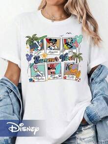 Disney Summer Vibes Shirt Disney Summer Vibes T-Shirt--Disneys Disneyland Paris The Magic Kingdom Disneyesque The House Of Mouse Mickey Mouse Empire Modest Summer Outfits Take That T Shirt Summer Coord Tops For Women Summer Summer Clothes Women Summer Clothes Summer Tops Summer Tops Women Summer Co Ord Summer Top Summer Outfits White Top Black Top Holiday Outfits For Women  Tops For Women Summer Holiday Gifts Valentine's Day Gifts Earth Day Gifts Oktoberfest Gifts Summer Bank Holiday Gifts - trắng - Xem 6