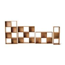 8 Cube Storage Organizer, Warm Walnut - Quả óc chó ấm - Xem 4