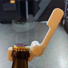 1個簡約實用風新款多功能啤酒開瓶器,輕鬆開啟啤酒瓶蓋,輕巧便攜耐用,適合居家日常、戶外露營、派對聚會、烤肉野餐及酒吧使用,生日、畢業季、暑假、新年、情人節理想禮物 - 多色 - 查看 10