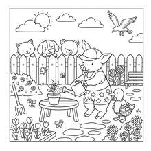 SANRIO GDTME The Best Day Ever (Cute And Comfortable Coloring Book) - Coloring Book - View 4