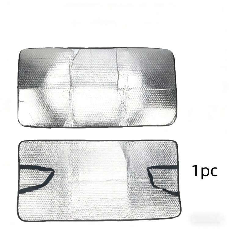 Single-Piece Air Conditioner Outdoor Unit Cover, Double-Layer Aluminum Foil Insulation Sunshade, Waterproof And Rainproof Air Conditioner Condenser Cover, Keeps The Air Conditioner Cool, Saves Energy And Electricity, And Extends Its Service Life - 銀色 - 查看 13