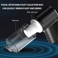 SOKANY 1200mAh Cordless Handheld Vacuum Cleaner, Powerful Wet & Dry Suction, Blow Function - Compact Portable Vacuum Cleaner For Home, Car, Pet Hair, Dust And Debris, Dual Use For Home And Car - Cordless - View 5