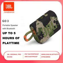 JBL Go 3 便携式迷你蓝牙音箱，5 小时播放时间，IP67 防水防尘，无线音箱，适合居家、户外和旅行使用。 - 查看 3