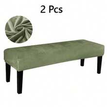 Shoe Bench Cover, Rectangular Long Dining Bench Cover, Elastic Washable Long Bench Seat Cover, Rectangular Dining Table Bench Cover F, Dining Bench Cover, Removable Washable Bench Seat Protector, Suitable For Living Room, Bedroom, Kitchen - Multicolor - View 23