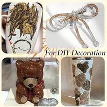 2000pcs/1000pcs Mocha Yellow Coffee Resin Rhinestones, Flat Back Resin Rhinestones With Plated Bottom, Brown/Coffee Flat Back Jelly Rhinestones, Suitable For Handicrafts, Mugs, Bottles, Water Bottles, Shoes Decoration - Multicolor - View 3