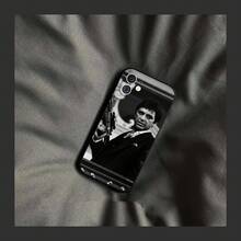Funda para Teléfono T-Tony M-Montana S- para iPhone 17 16 15 11 12 14 13 Pro Max Mini X XR 7 8 Plus SE4 17E, Funda Suave a Prueba de Golpes - -7 - Ver 3