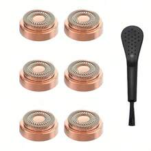 Facial Hair Remover Replacement Head, Compatible With Finishing Touch Flawless 2nd Generation Hair Remover, Dual Ring Painless Gentle Type, For Women - Multicolor - View 11