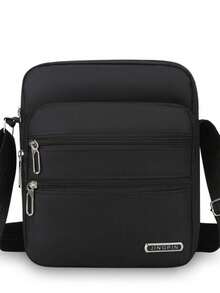 Men's Fashion Casual Large Capacity Multi-Compartment Shoulder Messenger Bag - Establishment - View 3