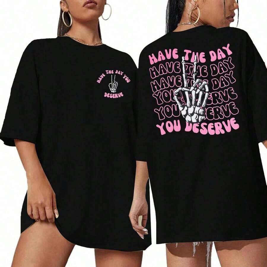 Women T-Shirts - Black - View 1