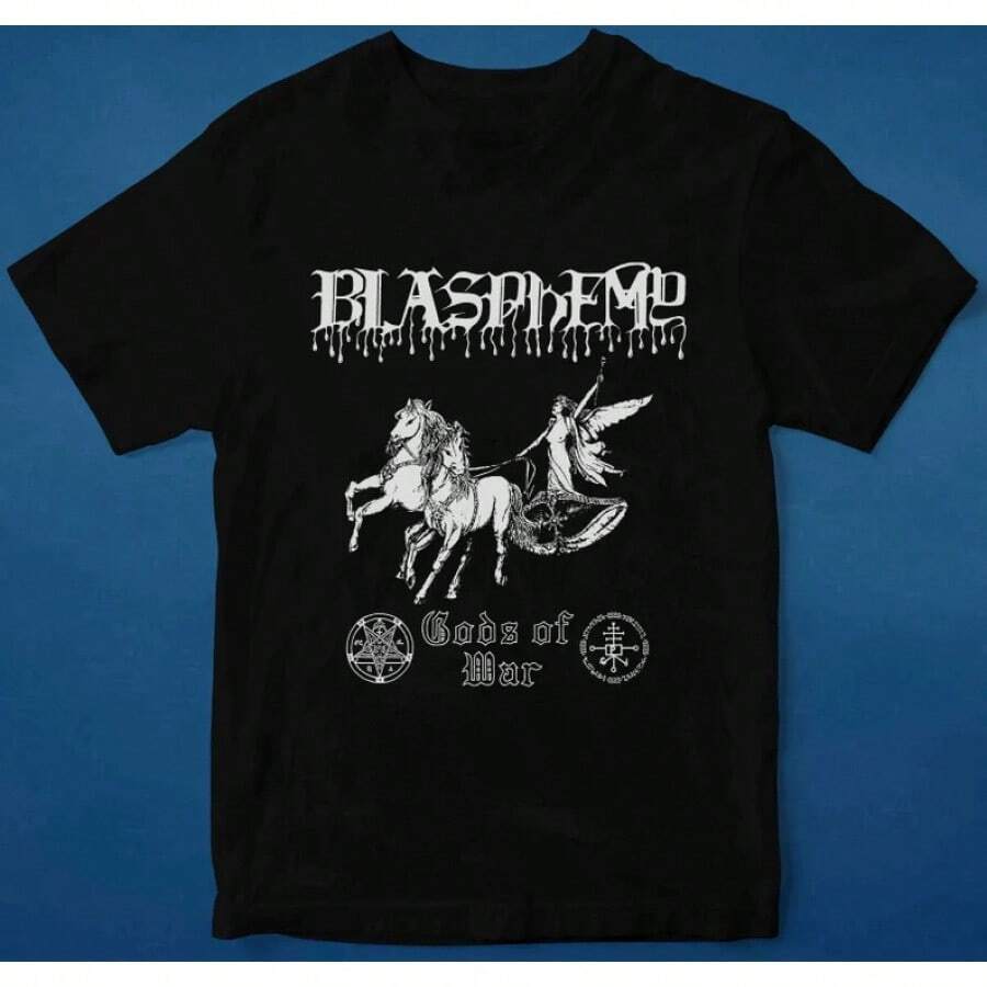 Camiseta "" de Blasphemy - Negro - Ver 1