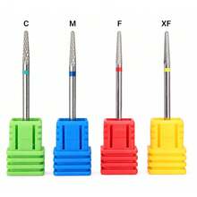 Easy Nail 1pc Tungsten Carbide Nail Drill Bit, Sharp Durable Nail Grinding Head For Nail Art - Multicolor - View 1