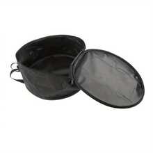 12-14 Inch Single Layer Thickened Drum Bag, Black - Black - View 10