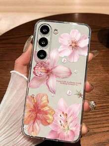 11-Piece Soft Watercolor Bindweed Flower Phone Case, Compatible With Huawei Honor, Compatible With Redmi, Compatible With Galaxy A04e/12/A13/A14/A34/A50/A52/A53/A54/S21/S22/S23/S24/S25/S25Ultra, 6A/7A/8A, 12T/13T, International Version, Not The Domestic Version - 款式 2(1 件) - 查看 6