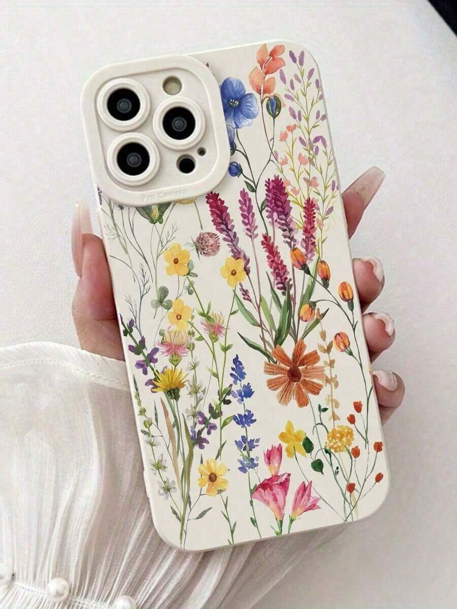 11-Piece Fashion Floral Print Shock-Absorbing Phone Case Compatible With IPhone 16/11/16 Pro/16 Plus/16 Pro Max/16E/15 Pro Max/13/14/12/XS/XR/7G/8P, Galaxy S25/S25 Plus/S25 Ultra/A16/A36/A26/A56/A50/A12/A32/A52/A72/A51/A21S/A13/A14/S24/S24 Plus/S24 Ultra, S22/A52/A53/A54/A55, 11/12 Pro/12/12X/13 Pro/14 Pro/15 Pro, 10/9/Note9/12c/Note11 Pro/Note8 Pro, Spring Gift, Birthday Party, International Version, Not Domestic Version - 款式 4(1 件) - 查看 1
