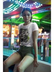 Women T-Shirts - White - View 4
