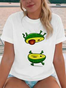 Women T-Shirts - White - View 1