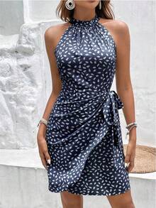 Women Long Dresses - Army Green - View 5