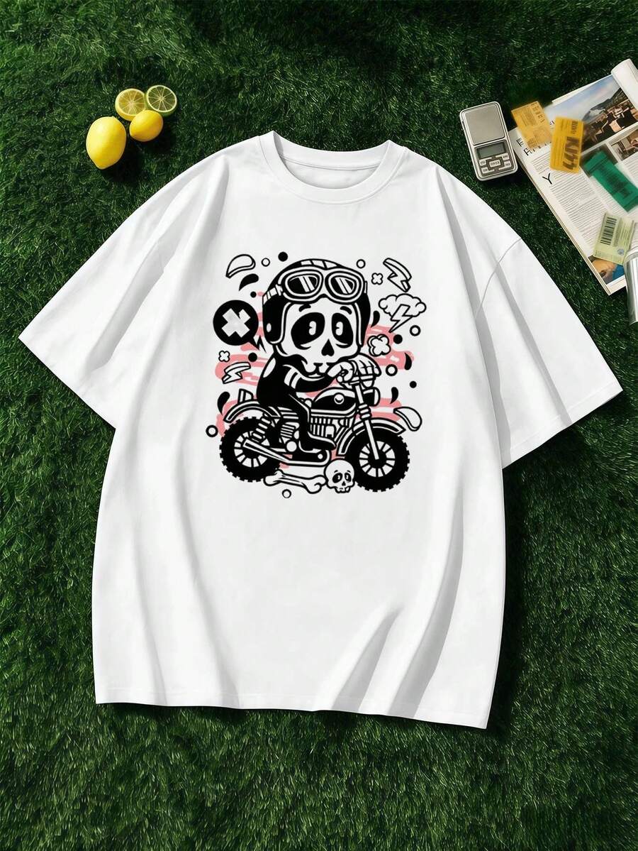 Men T-Shirts - White - View 1