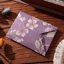 14 個復古信封 - 7 種不同顏色的復古花卉信封，適用於賀卡、卡片、文具和禮物 - 7種顏色 - 查看 5