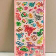 Bộ sticker xốp 3D hình thế giới khủng long đầy màu sắc, rất cần thiết cho nhật ký của trẻ em. Những sticker bóng bẩy này có hình các sinh vật thời tiền sử theo phong cách hoạt hình như T-Rex, hoàn hảo để trẻ em trang trí nhật ký của mình. - Nhiều màu - Xem 3