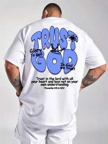 Camiseta de Manga Corta Estampada  Hombre de VeranoElección perfecta de regalo de cumpleaños o festividad  amigos, familiares, novio o novia - Blanco - Ver 6
