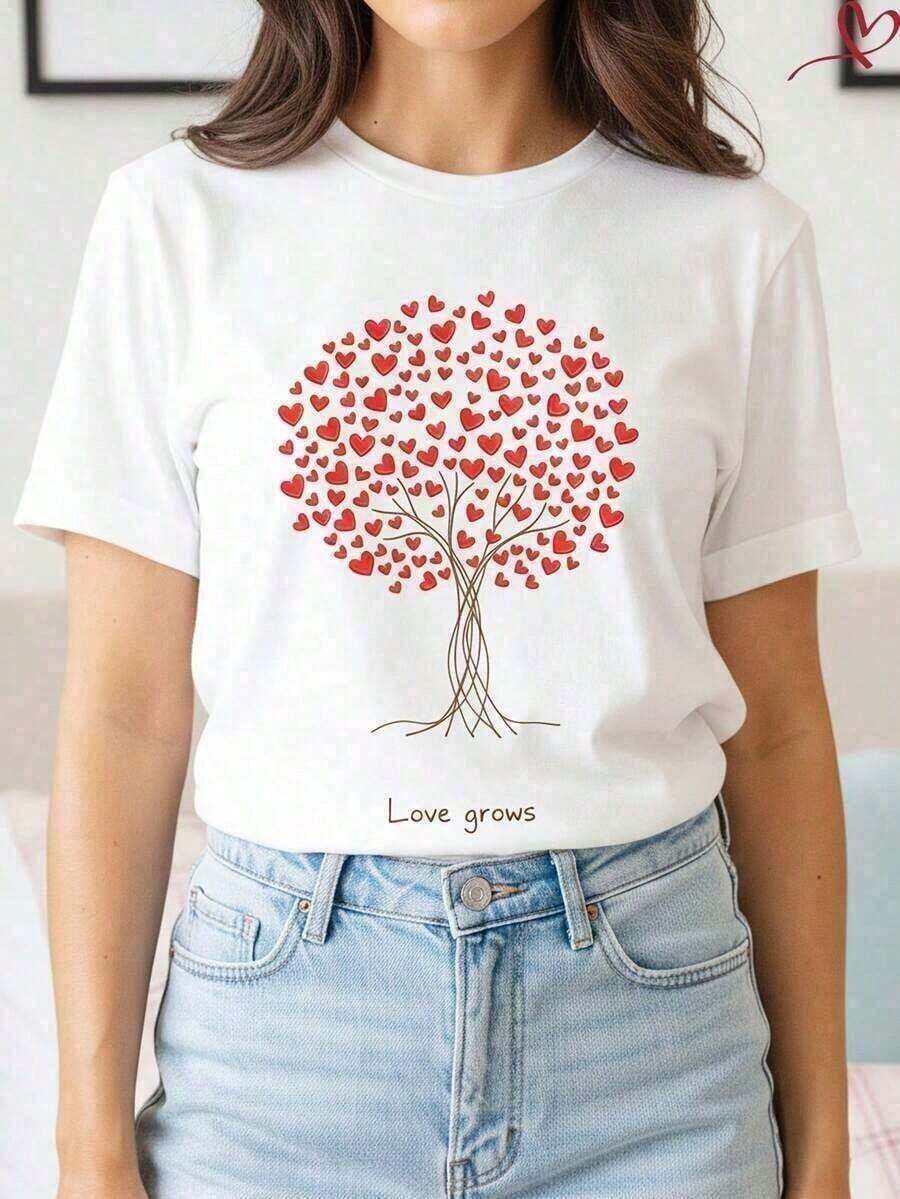 Nueva Colección Verano 2026 – Envío Local Camisetas con Estampados Camiseta Básica de Cuello Redondo para Mujer, Camiseta de Manga Corta de Algodón de Corte Ajustado, Camiseta Interior Suave y Transpirable, Top Versátil para Actividades Diarias Casuales y de Entrenamiento 100% Algodón, Elegantes Tops de Tallas Grandes para Mujer camisas de mujer ropa de mujer blusas bonitas - Blanco - Ver 1