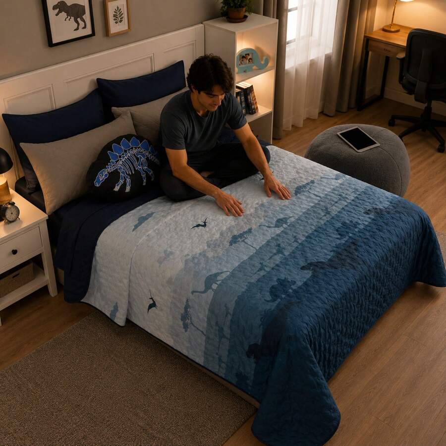 Novo Lightweight Duvet: Soft And Cool Rest BEAUTY HOME - Jurassic - View 1