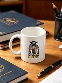 Customized Graduation Mug, Can Customize Photo & Text, 2026 Graduation Commemorative Colored Ceramic Cup, Personalized Graduation Commemorative Mug - Multicolor - View 25