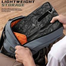 Large Capacity Travel Vacuum Compression Bag With Visible Window, Portable Clothing Organizer Bag, Suitable For Business Trips And Outdoor Use, Storage Bag, Password Box - Black - View 6