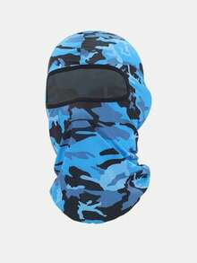 1pc Children's Solid Color Balaclava - Sun Protection Breathable Full Face Mask, Suitable For Cycling And Outdoor Sports - 1PC - View 10